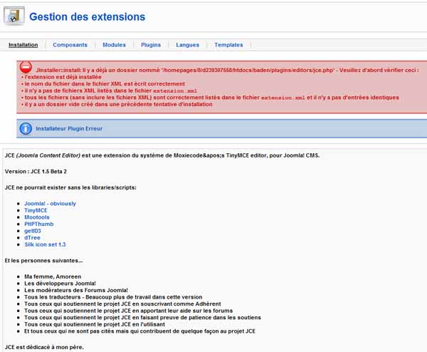 TÉLÉCHARGER EDITEUR JCE POUR JOOMLA 1.5 EDITEUR JCE POUR JOOMLA 1.5