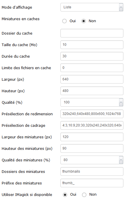 jce gestionnaire-images params-avance